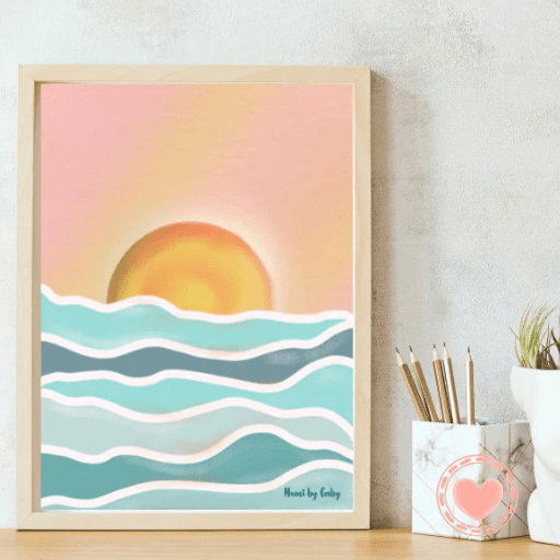 Amanecer en el Mar