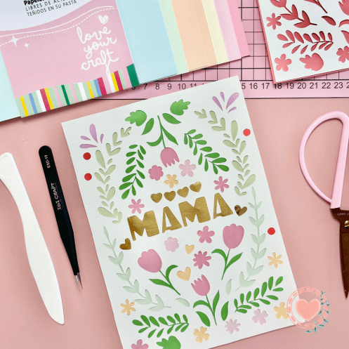 Tarjeta cuando es el día de las madres