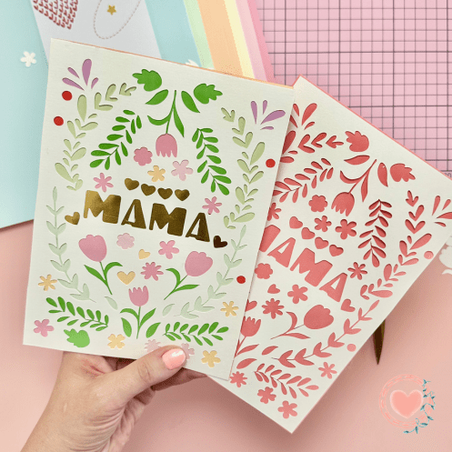 Tarjeta cuando es el día de las madres