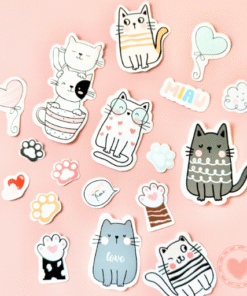 Stickers Cats Cute - Imagen 4