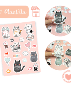 Stickers Cats Cute