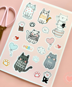 Stickers Cats Cute - Imagen 2