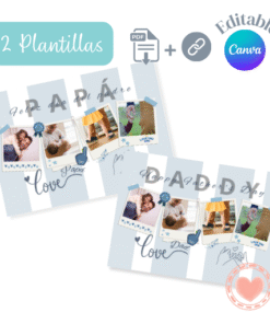 Plantilla Para Papá Editable