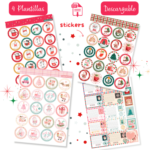 Stickers & Etiquetas Para Navidad