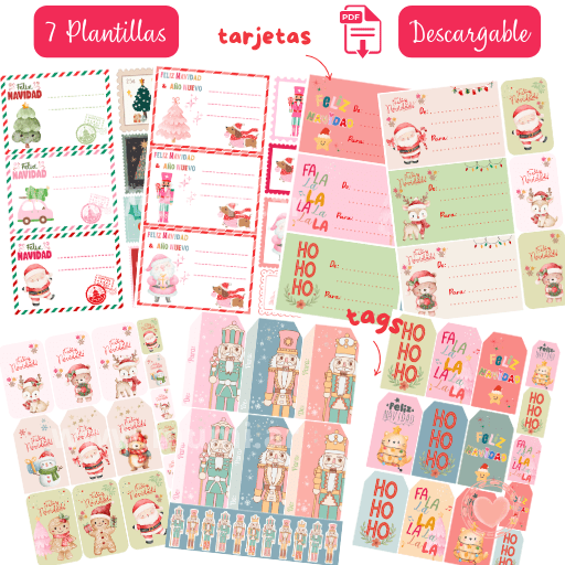 Tarjetas & Tags Navideños