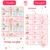 Stickers & Etiquetas Frases de Navidad