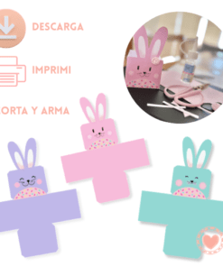 Cajita Conejos de Pascua