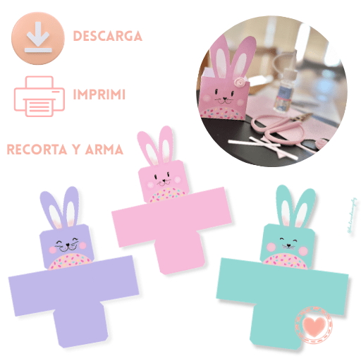 Cajita Conejos de Pascua